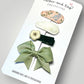Baby’s First Clips Mini Set | Evergreen Bloom