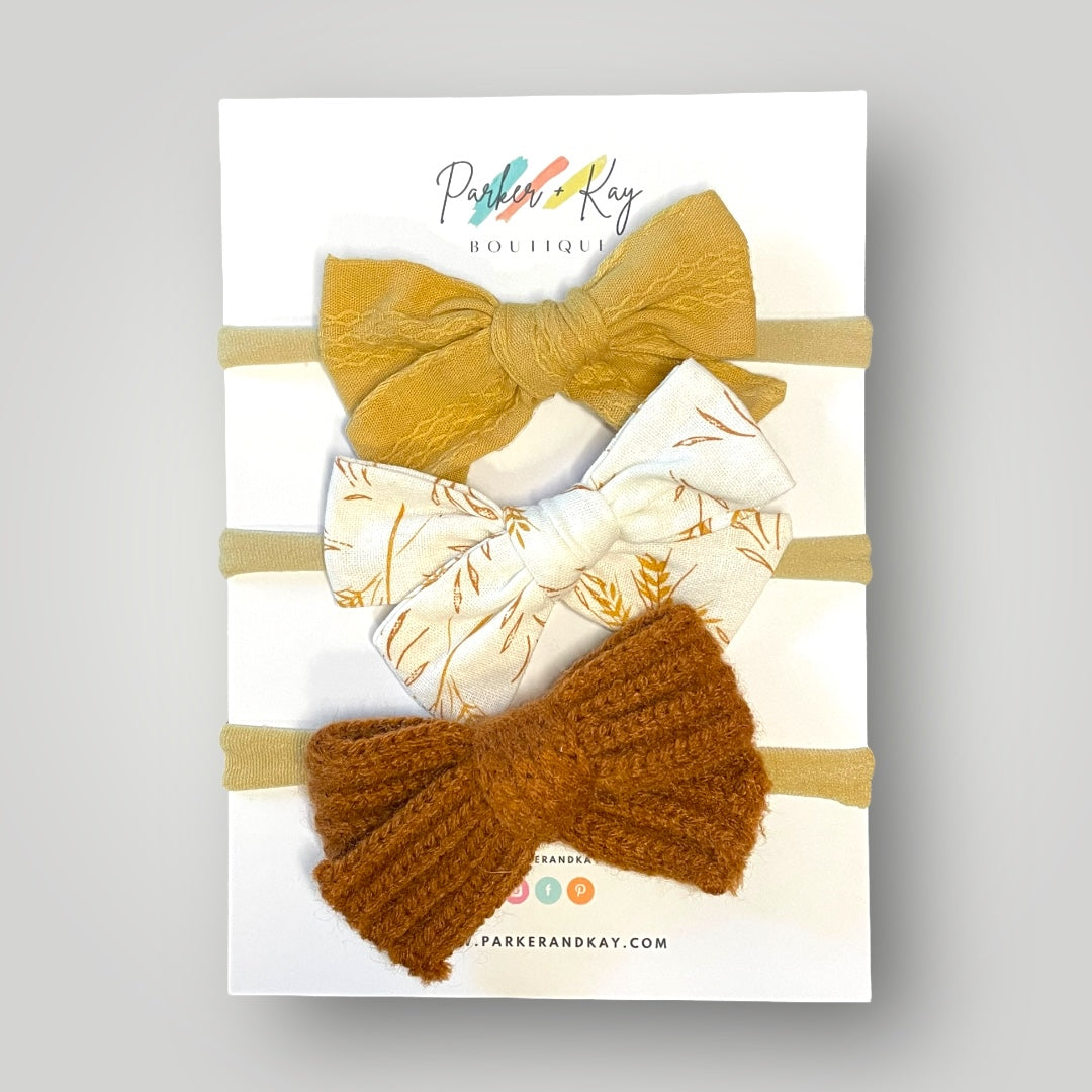 Bow Headband Sets for Babies