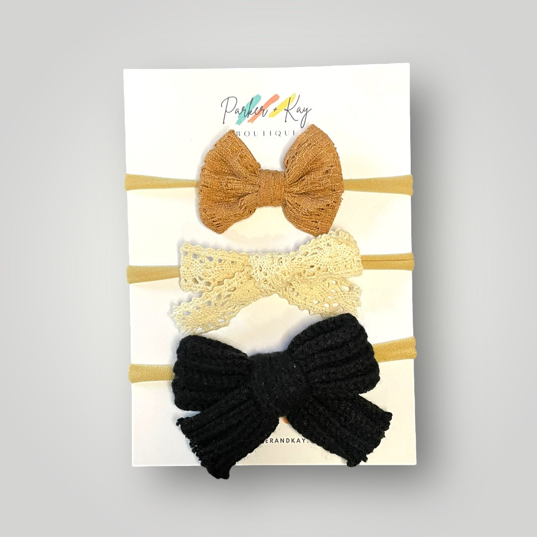 Bow Headband Sets for Babies