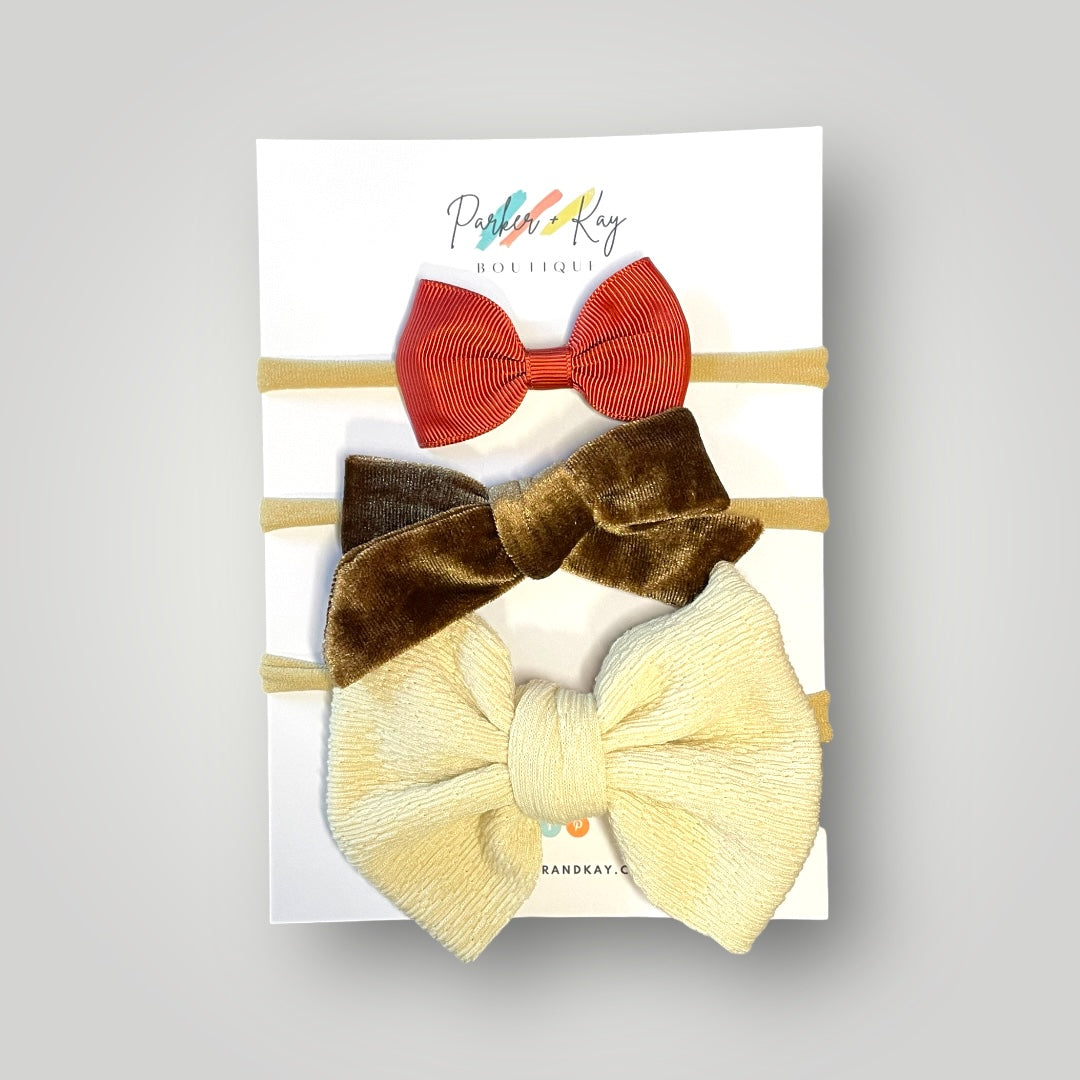 Bow Headband Sets for Babies