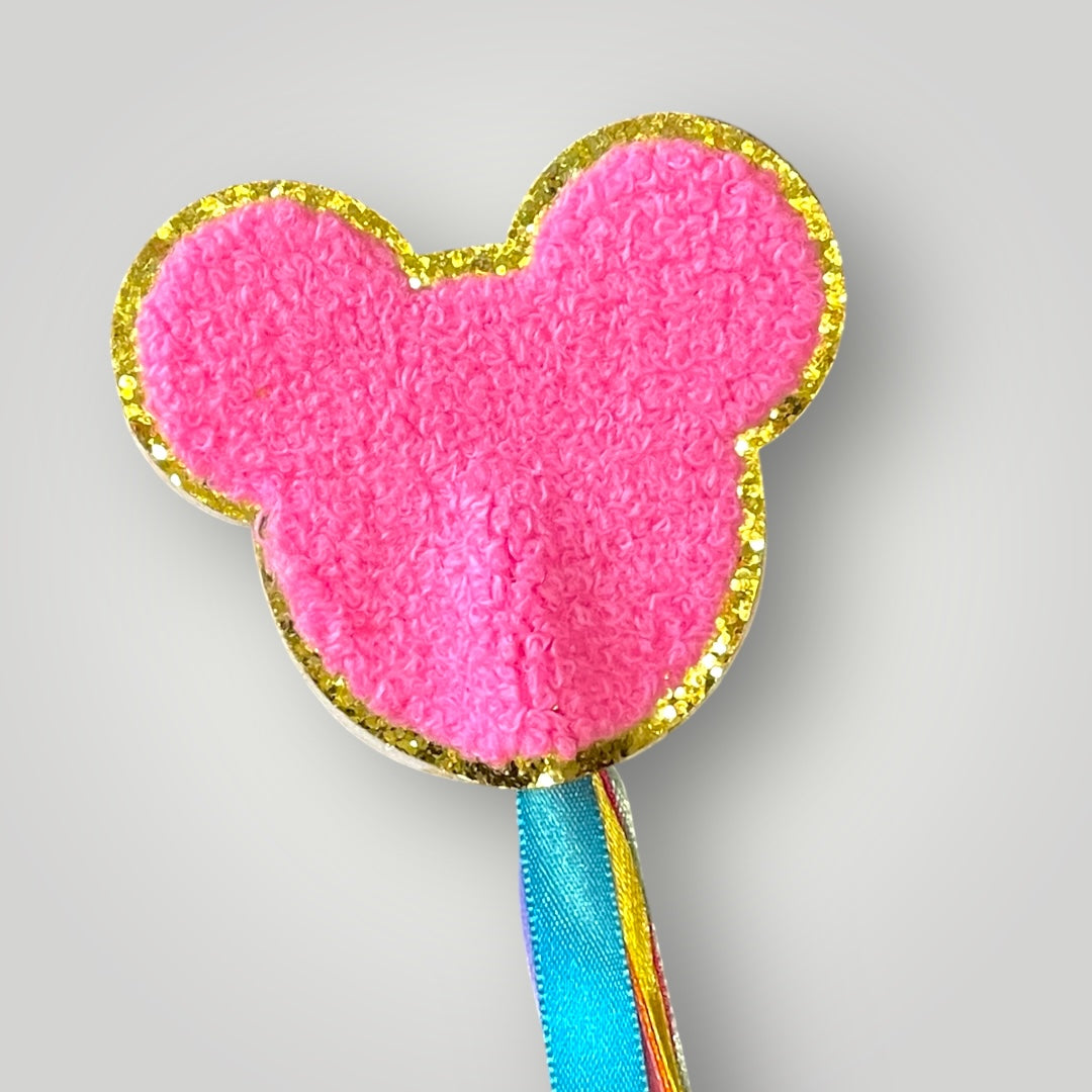 Mouse Ears Ribbon Wand