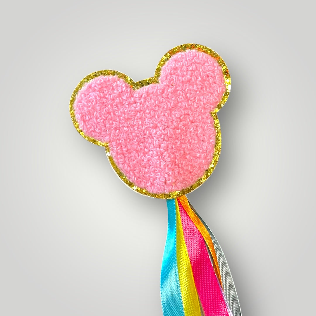 Mouse Ears Ribbon Wand