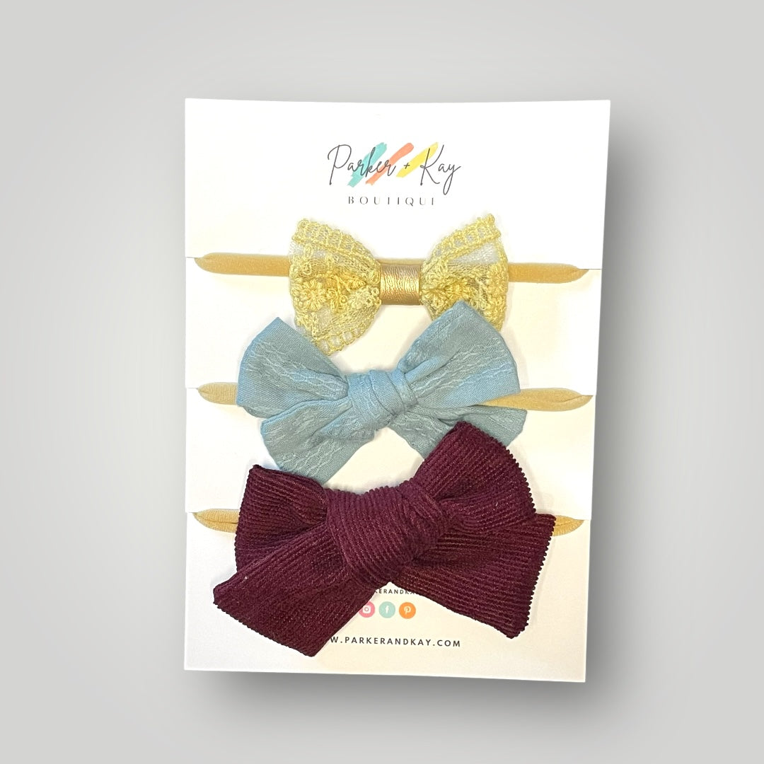 Bow Headband Sets for Babies