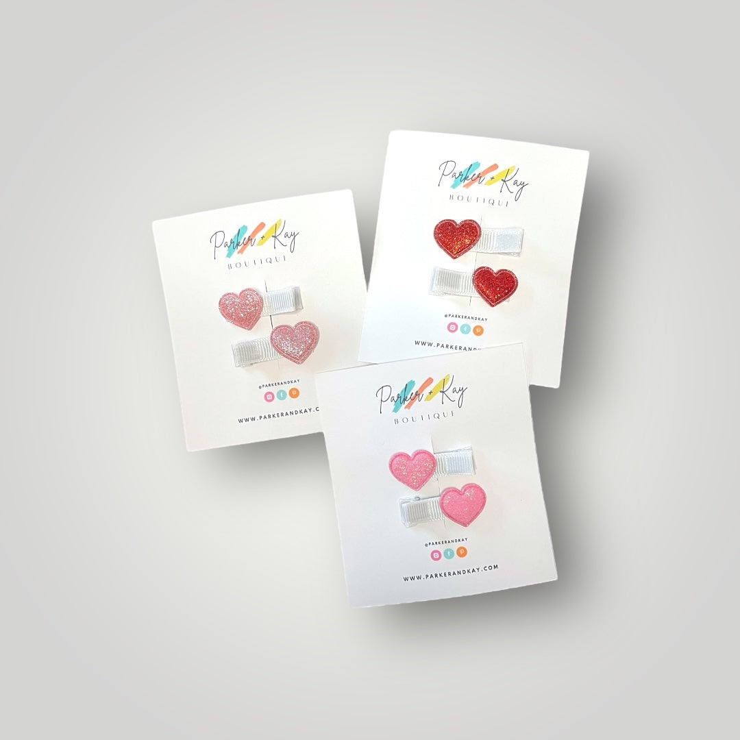 Little Heart Hair Clips