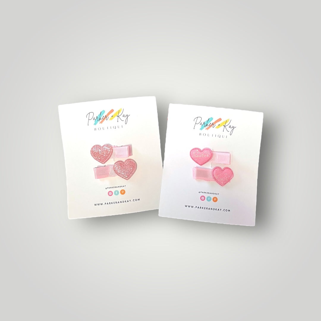 Little Heart Hair Clips