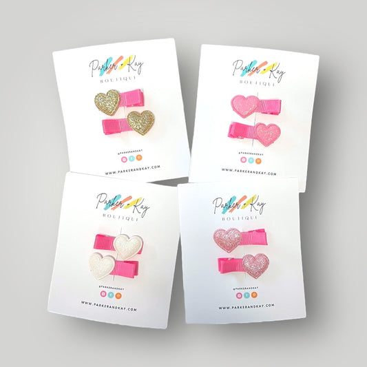 Little Heart Hair Clips