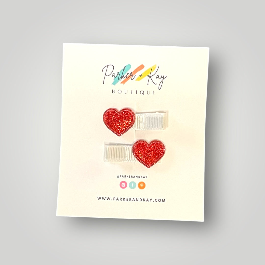 Little Heart Hair Clips