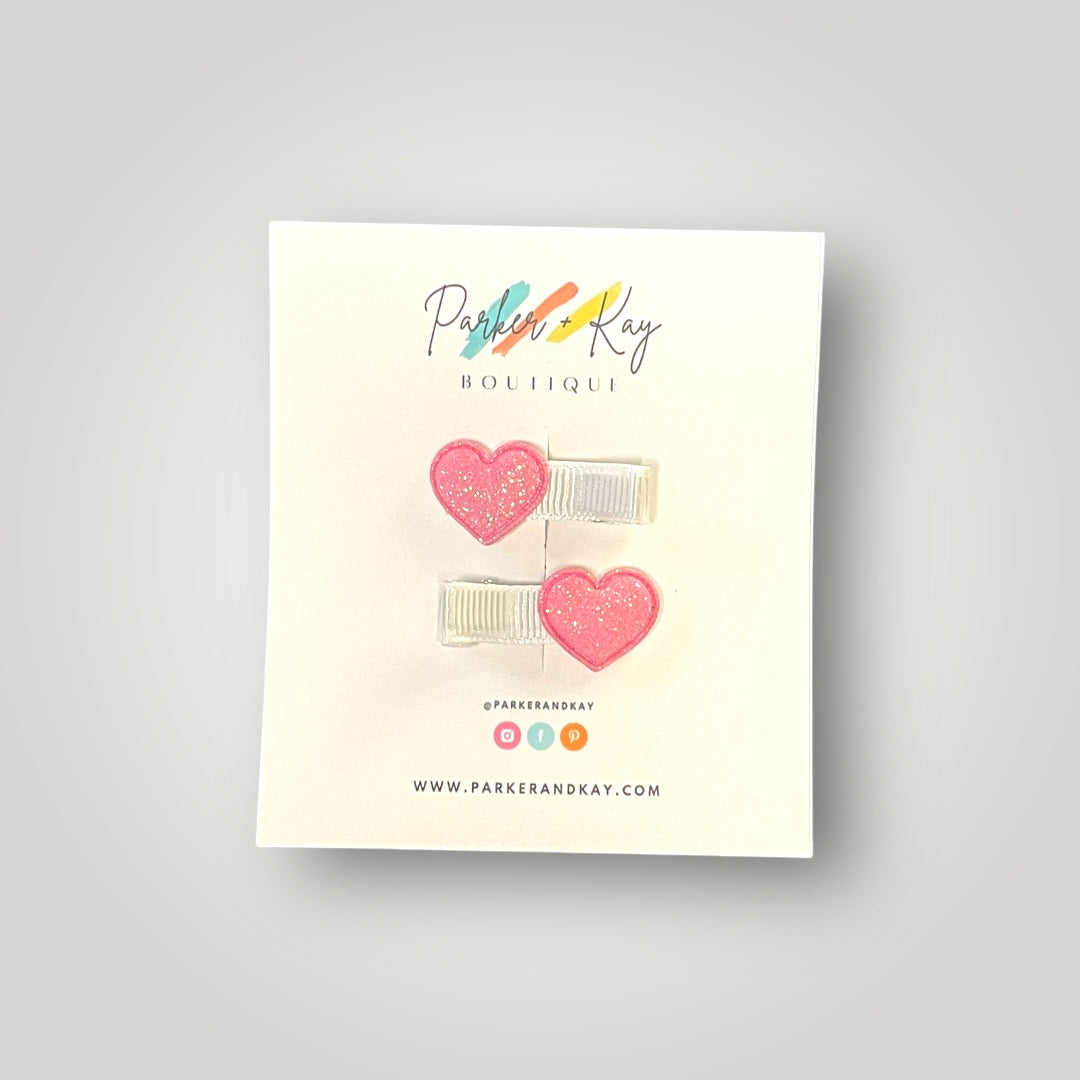 Little Heart Hair Clips