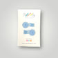 Pom Pom Mini Hair Clips