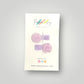 Pom Pom Mini Hair Clips