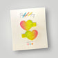 Ombre Heart Hair Clips