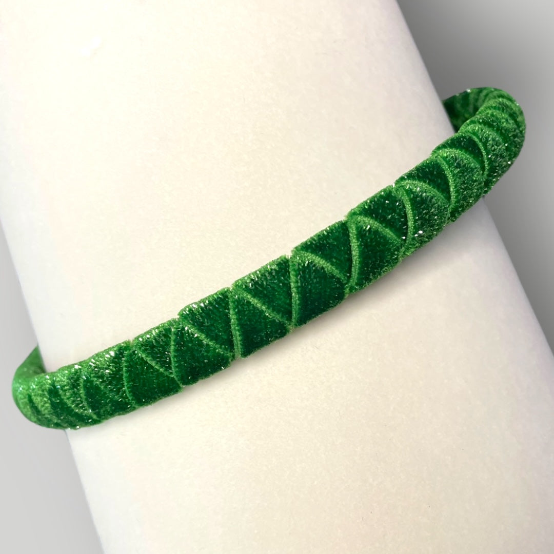 Shimmering Velvet Woven Headband