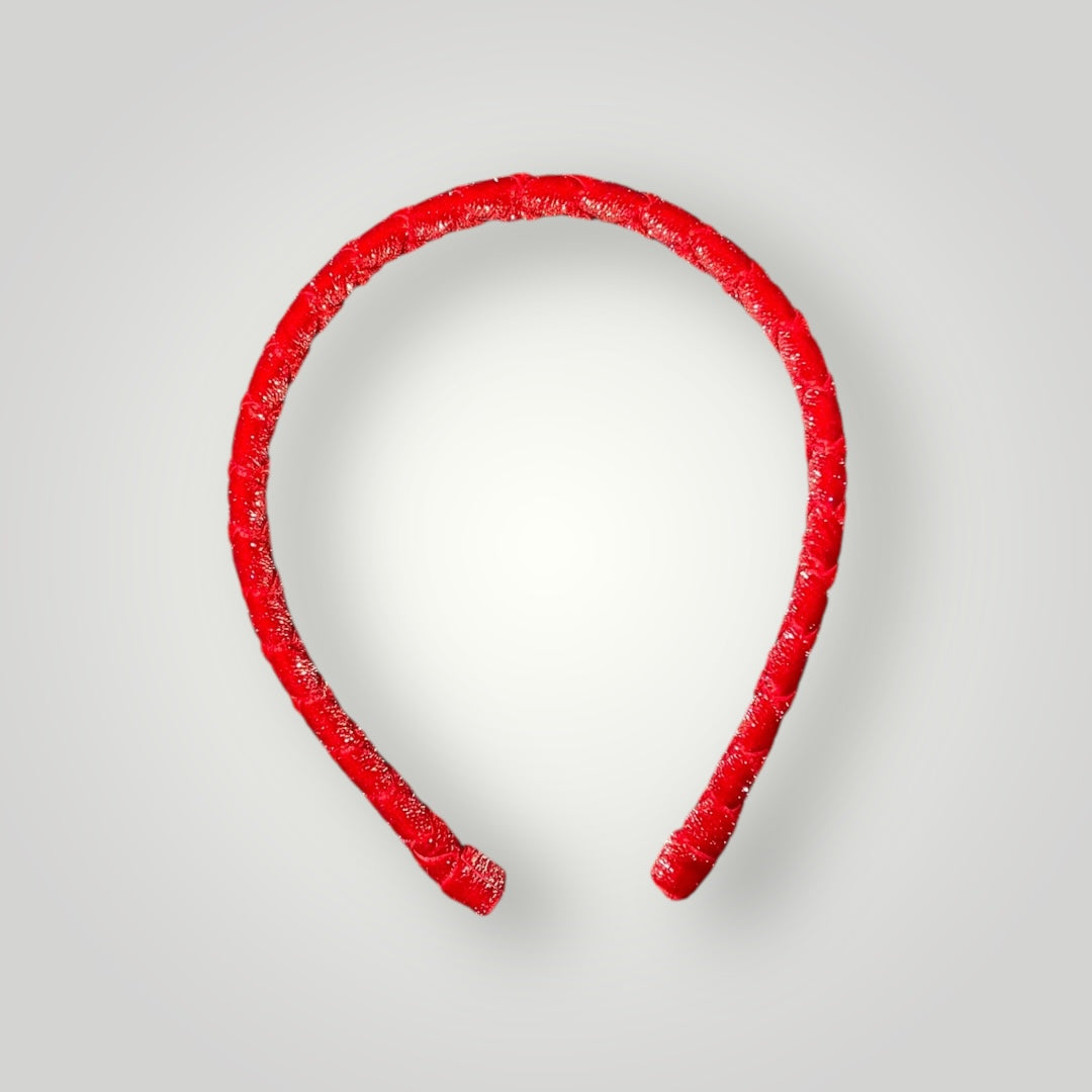 Shimmering Velvet Woven Headband