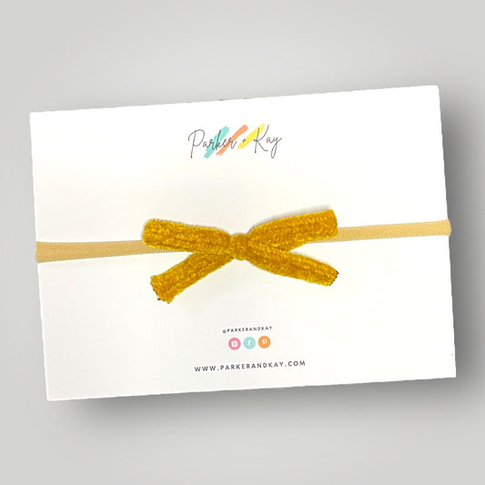Chenille Hair Bows