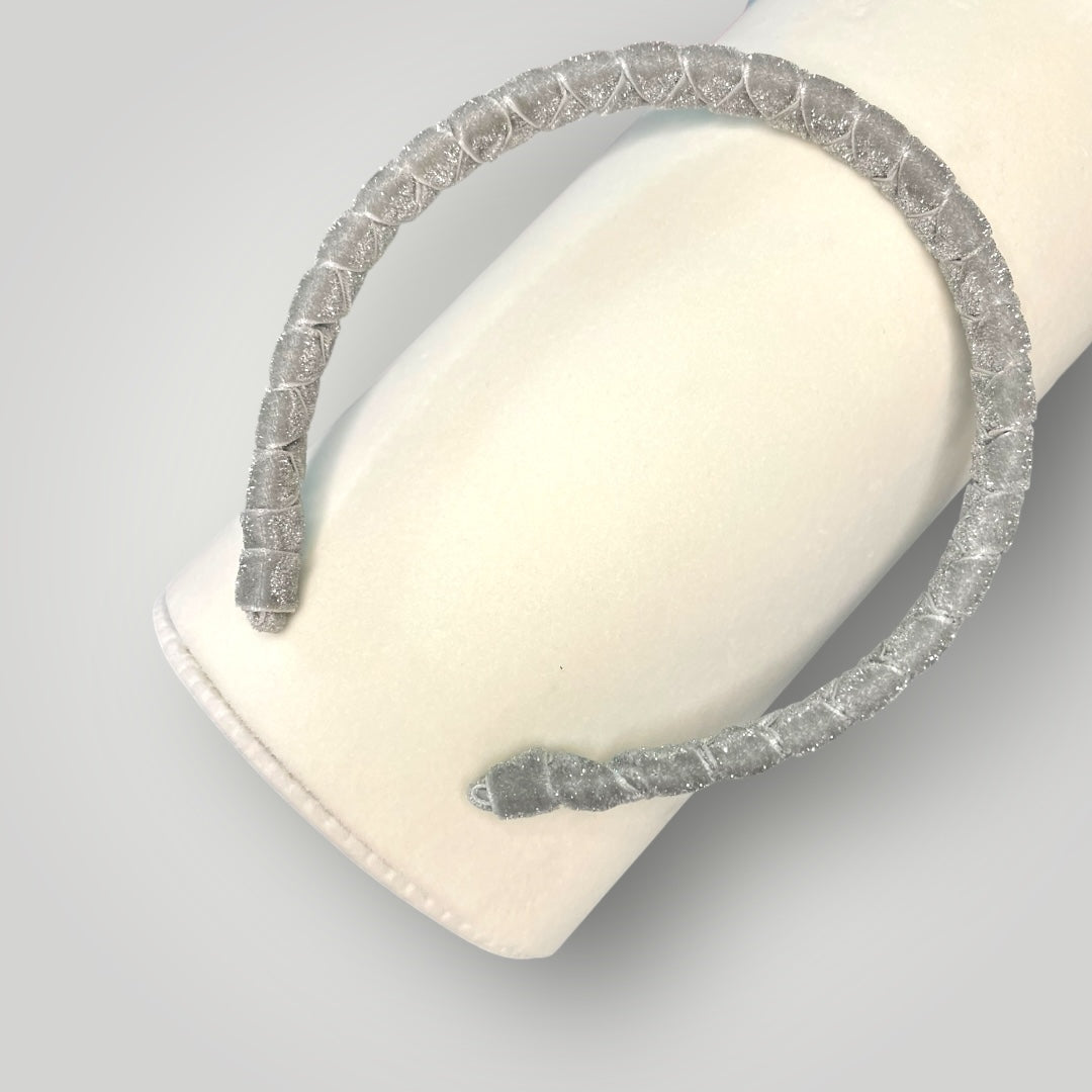 Shimmering Velvet Woven Headband