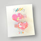 Sequin Heart Hair Clips