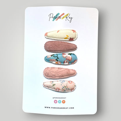 Fabric Snap Clips Variety Set