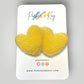 Wool Heart Hair Ties