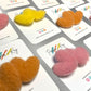 Wool Heart Hair Ties