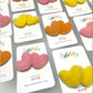 Wool Heart Hair Ties