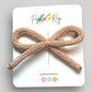 Hand Knit Bows