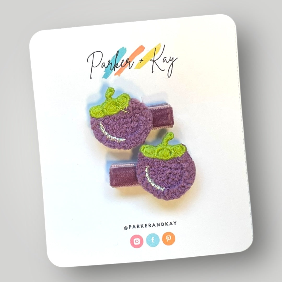 Fruity Fun Hair Clips