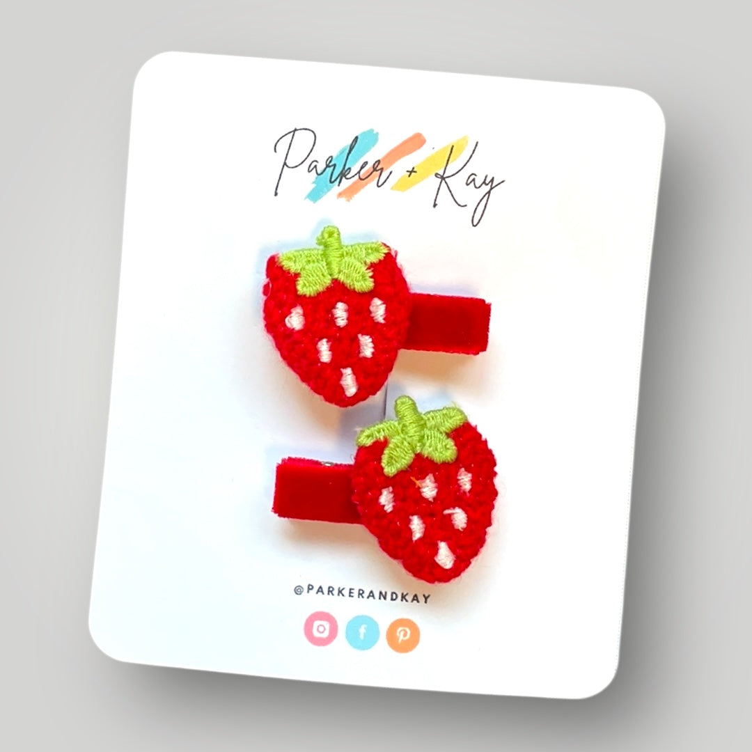 Fruity Fun Hair Clips