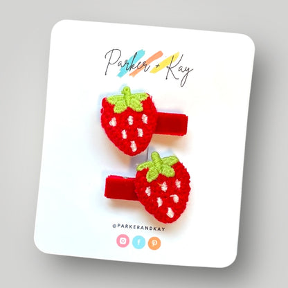 Fruity Fun Hair Clips