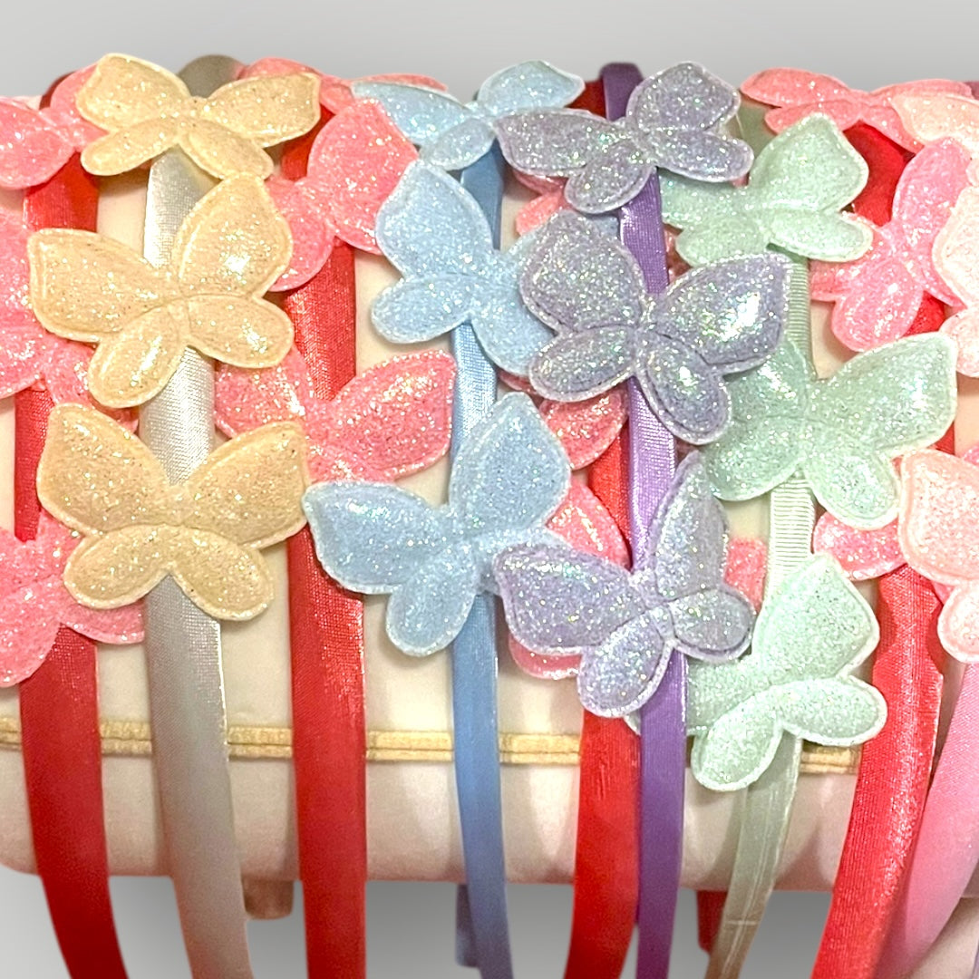 Shimmering Butterflies Headband