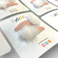 Snow Bunny Hair Clips