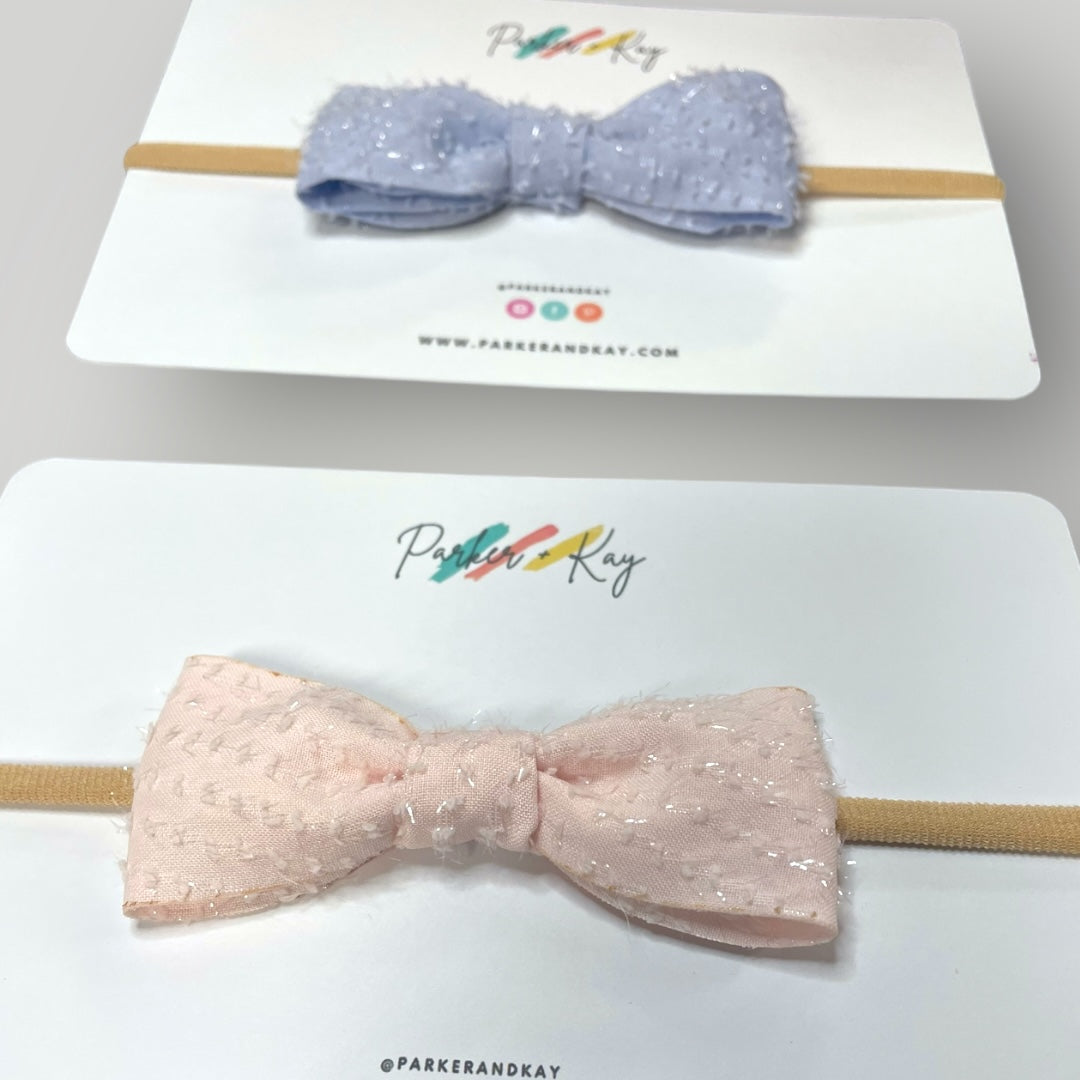 Ice Crystal Hair Bows