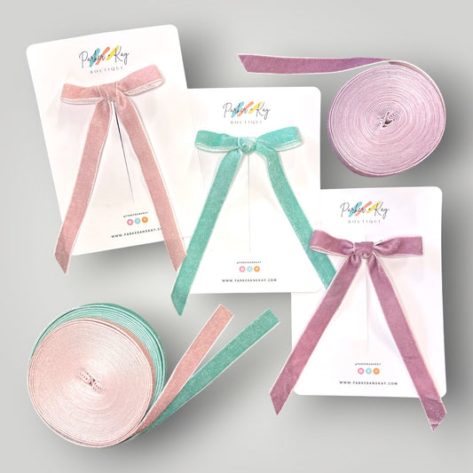 Fairy Princess Long Tail Hair Bow