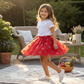 Strawberries Tutu Skirt