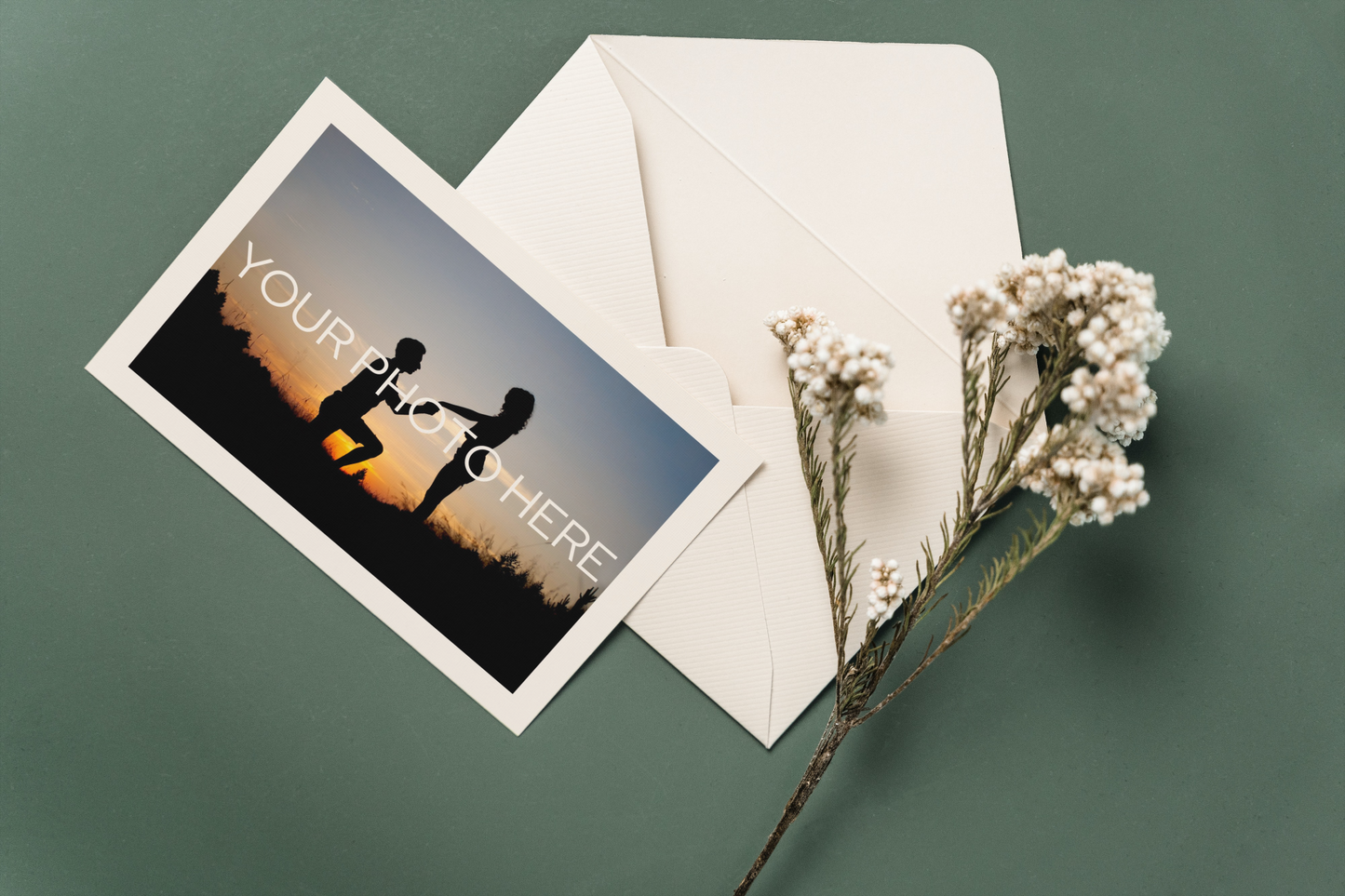 MEMORIES Photo Greeting Card