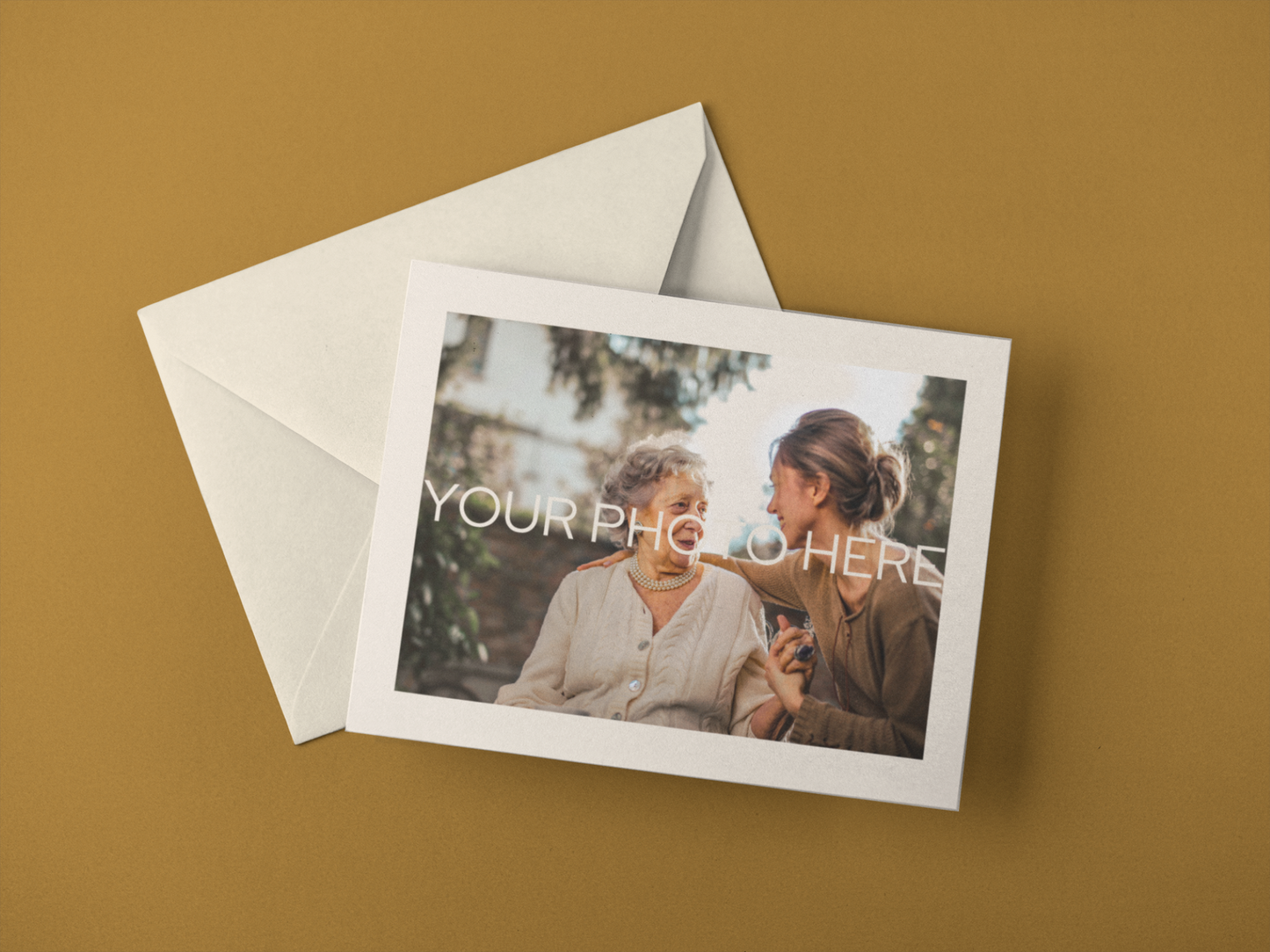 MEMORIES Photo Greeting Card