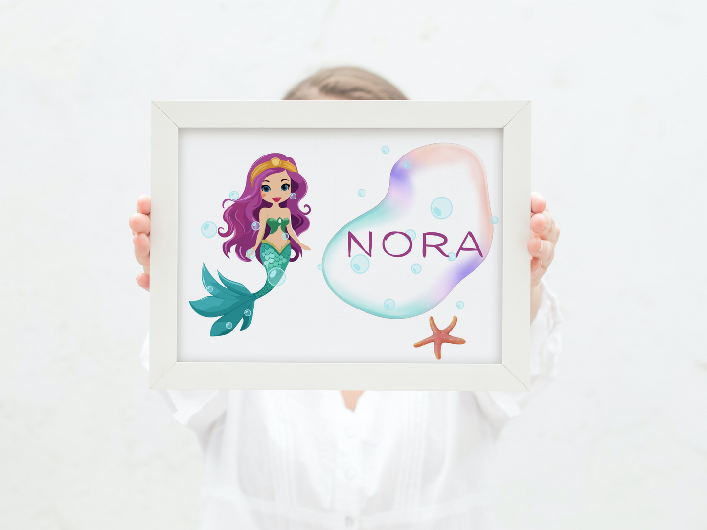 MERMAID Personalized Name Sign