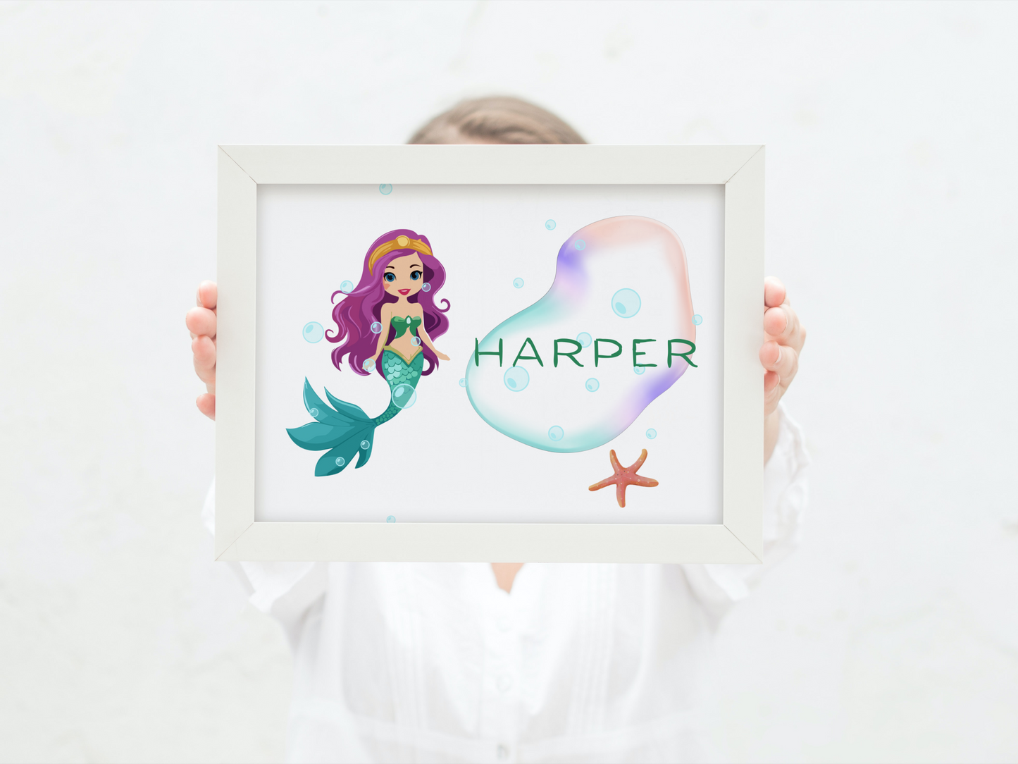 MERMAID Personalized Name Sign