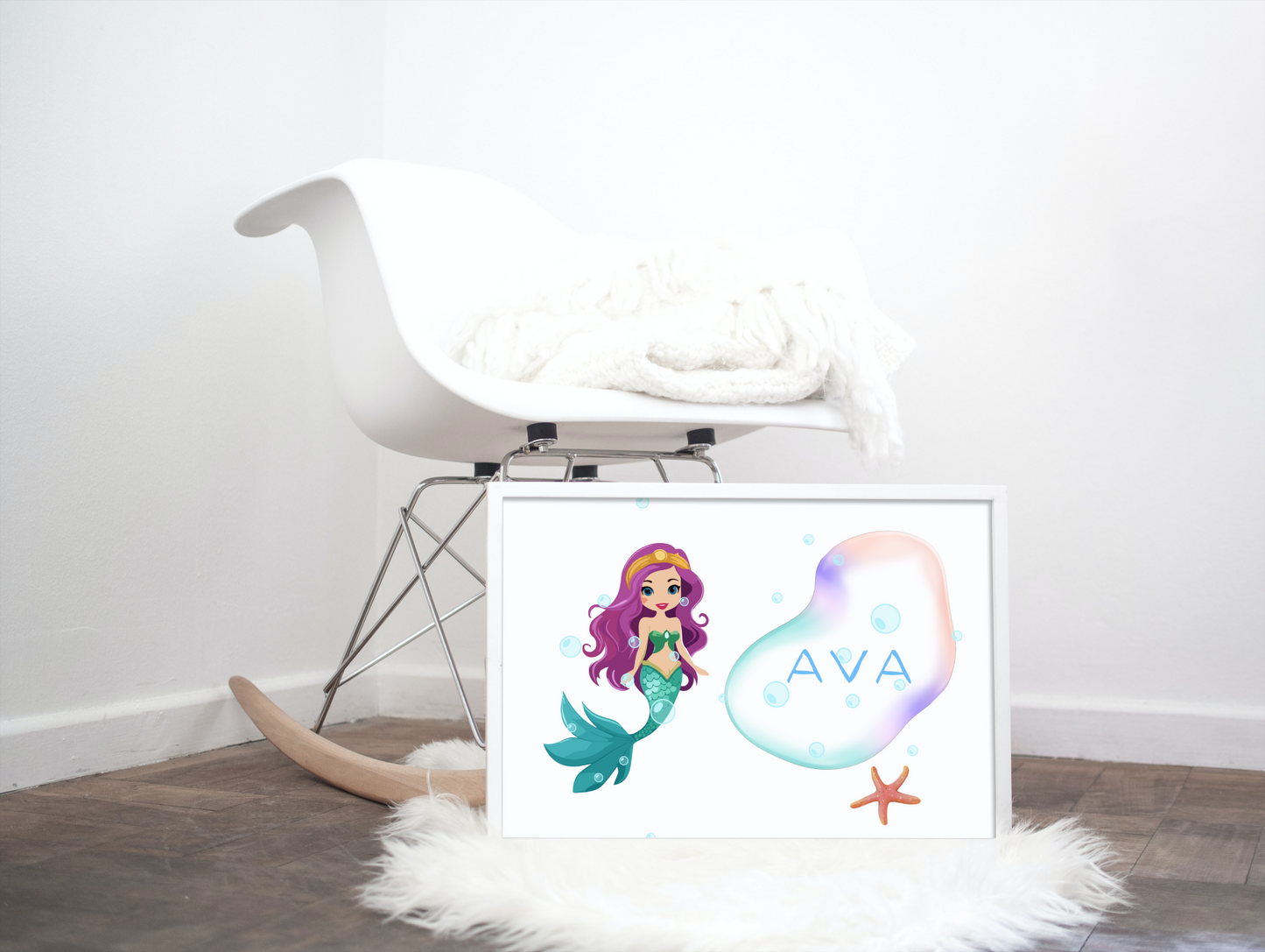 MERMAID Personalized Name Sign