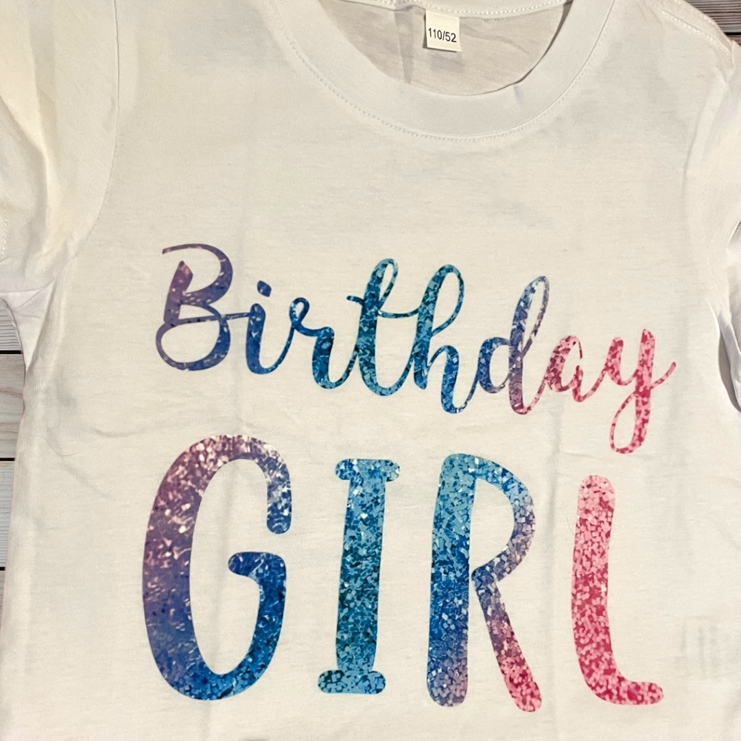 SPARKLE Birthday Girl T-Shirt
