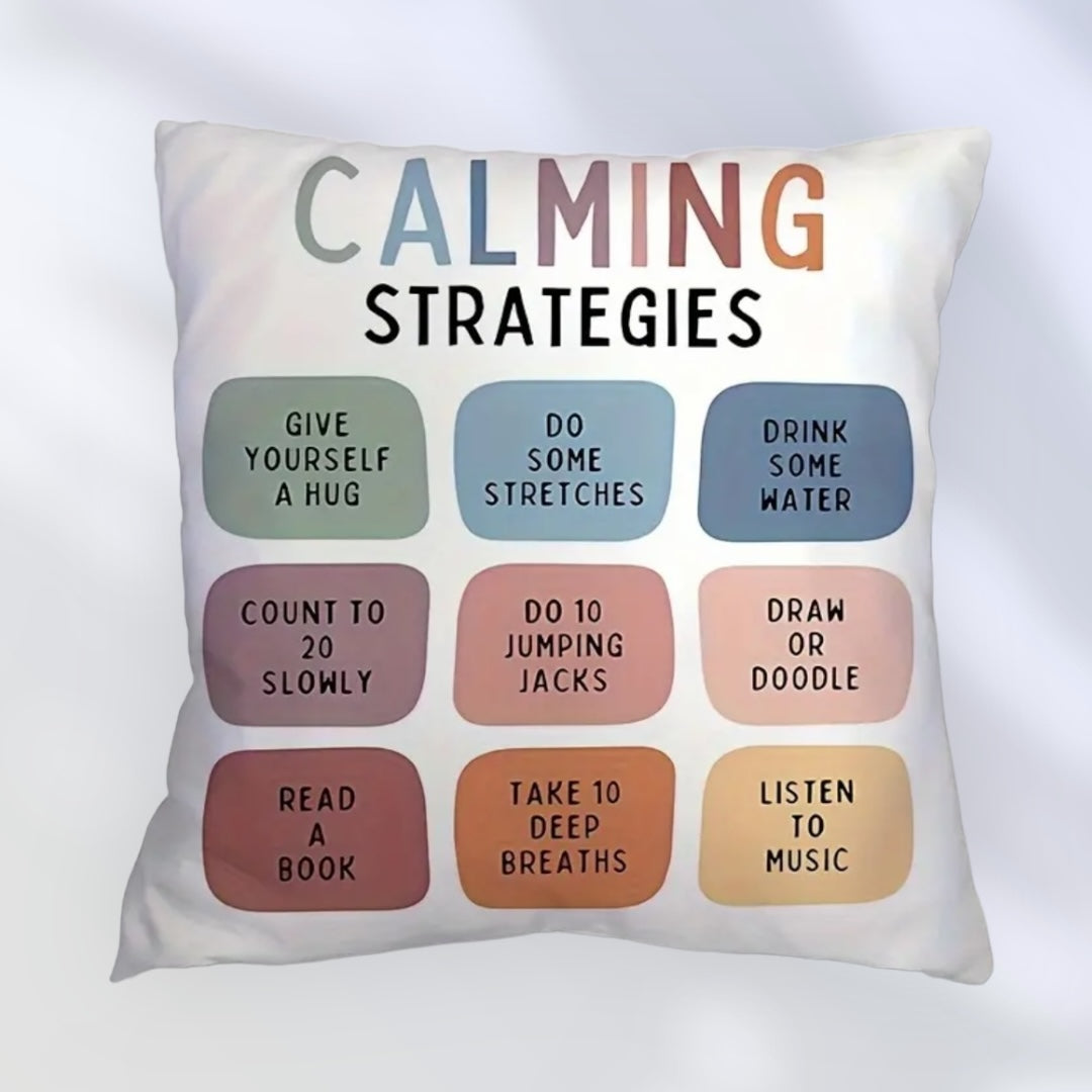 CALMING STRATEGIES Decorative Pillow Cover