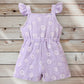 LEANNE Floral Ruffled Romper