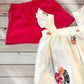 EMILY Embroidered Top and Shorts Set
