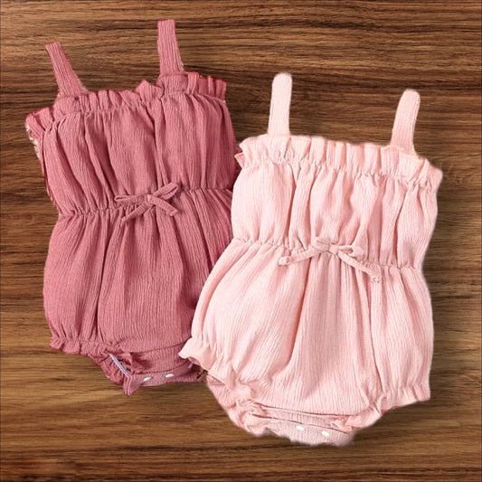 CHARLOTTE Ruffled Romper