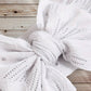 SARA Woven Eyelet Headband