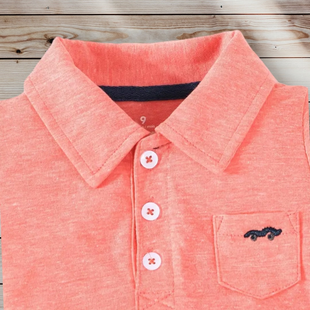 Baby Boy's Pocket Shirt + Shorts Set
