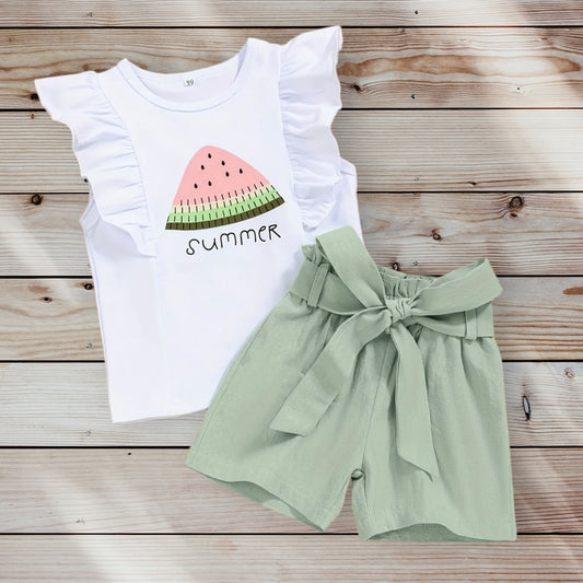 SUMMER TREATS Ruffled Outfit