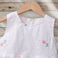 JESSICA Floral Embroidered Eyelet Dress