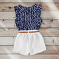 KATHRYN Navy Floral Outfit