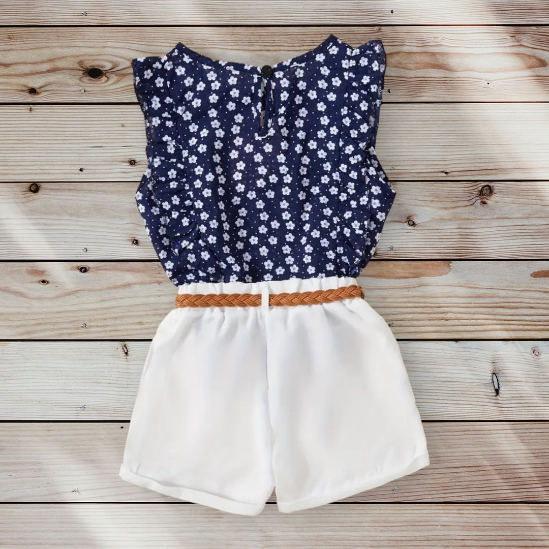 KATHRYN Navy Floral Outfit