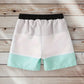 STEVEN Striped Swim Trunks